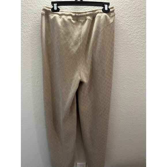 Honor The Gift Textured Joggers Stone Beige Luxury Streetwear S jacquard - Picture 5 of 7
